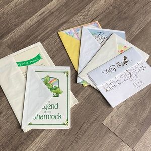 +FREE! Gift with Purchase! NEW Easter & St Patricks Day Greeting Card bundle